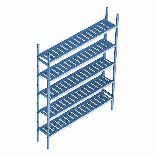 Стеллаж модульный базовый POLAIR LOAD.ME POLY 21AL.5PP50.16B