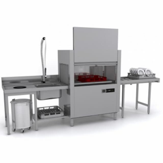 Посудомоечная машина туннельная Apach ARC100 (T101) доз+CW+суш+рекуп л/п