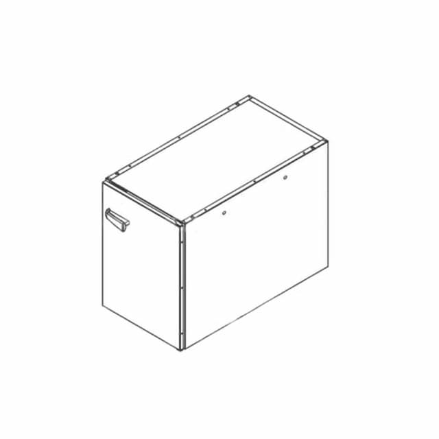 Шкаф нейтральный с 1 дверцей LAINOX KAL102