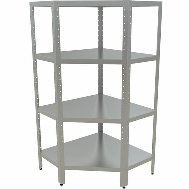 Стеллаж кухонный угловой КОБОР СКУ-6/6-100/100/430