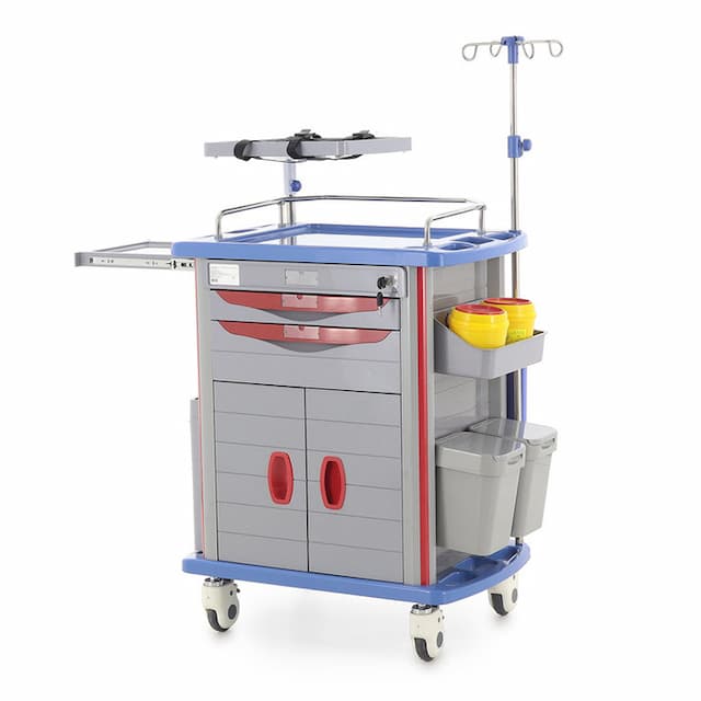 Тележка медицинская Med-Mos ЕТ850-02 (ТМ-002АН-00)