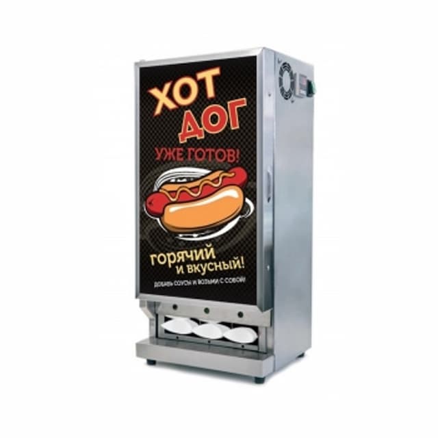 Шкаф тепловой для хот-догов с лайтбоксом ROBOLABS LTC-18PH